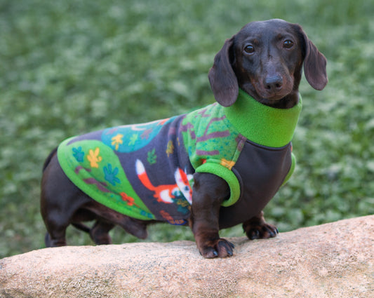 Mossy Oak LUXE ChestGuard Plush Pullover for Dachshunds
