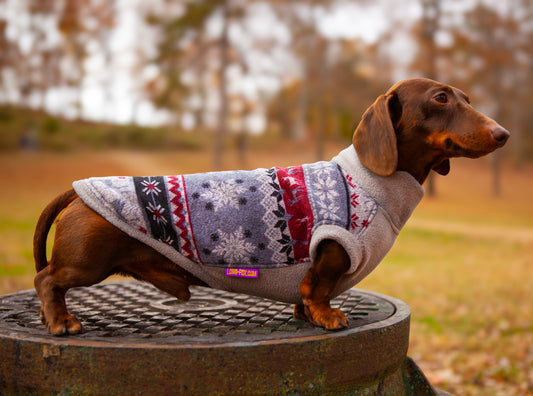 Winter Tale LUXE Plush Sweater Pullover for Dachshunds